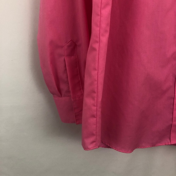 Foxcroft Buttondown Blouse Hotpink - Picture 5 of 6